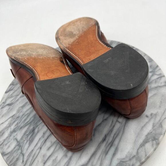 Allen Edmonds Mens 11A Narrow Shoe Brown Cody Tassel Loafers Slip On Woven Dress main image 12